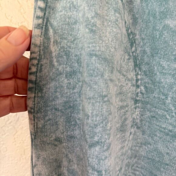 Vtg 80’s-90’s Produce Company Celery Green Acid Wash Jacket and pants L/XL Retro - Picture 8 of 16